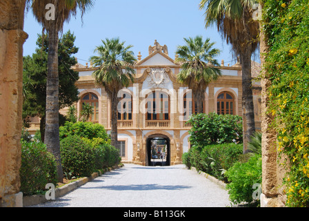 Villa Palagonia, Piazza Garibaldi, Citta di Bagheria, provincia di Palermo, Sicilia, Italia Foto Stock