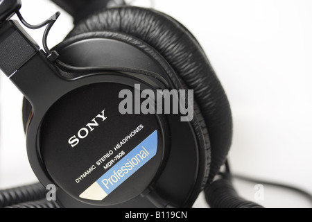 Sony MDR-7506 Professional Cuffie dinamiche stereo Foto Stock