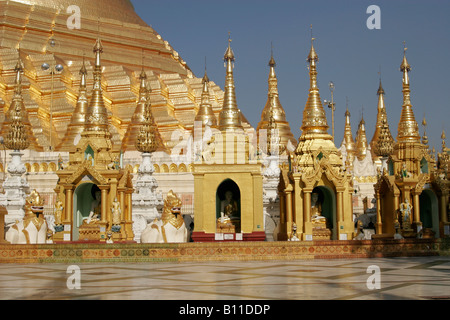 Shwedagon Paya, Yangon, Myanmar (Birmania) Foto Stock