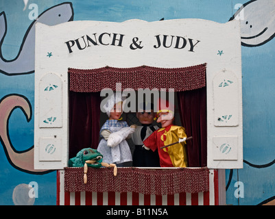 Punch e Judy Show, REGNO UNITO Foto Stock