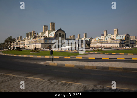 Il mercato centrale (blu Souq) esterno Sharjah Emirati Arabi Uniti Foto Stock