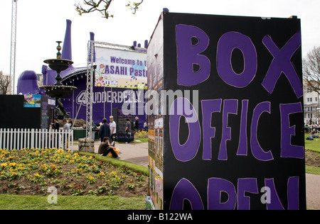 Udderbelly box office, Old Steine, Brighton Foto Stock