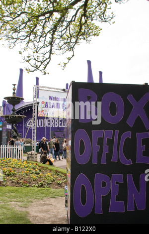 Udderbelly box office, Old Steine, Brighton Foto Stock