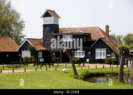 Regno Unito Inghilterra Suffolk Aldeburgh Thorpeness Meare la sala da tè Foto Stock