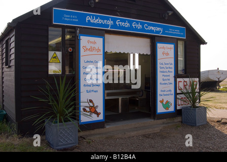 Aldeburgh Pesce Fresco Company store nel Regno Unito Foto Stock