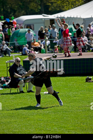 Blair Atholl Highland Gathering, Perthshire Scozia, Regno Unito, Europa Foto Stock