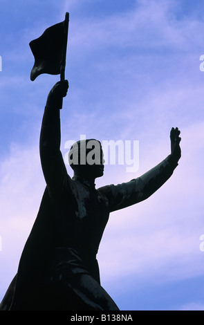 Era comunista statue nel Parco Szobor. Budapest, Ungheria. Foto Stock