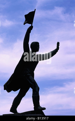 Era comunista statue nel Parco Szobor. Budapest, Ungheria. Foto Stock