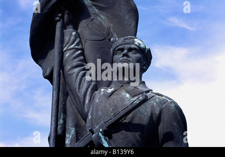 Era comunista statue nel Parco Szobor. Budapest, Ungheria. Foto Stock