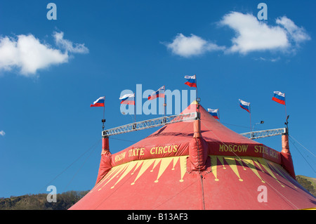 Moscow State Circus a Malvern Worcestershire Foto Stock