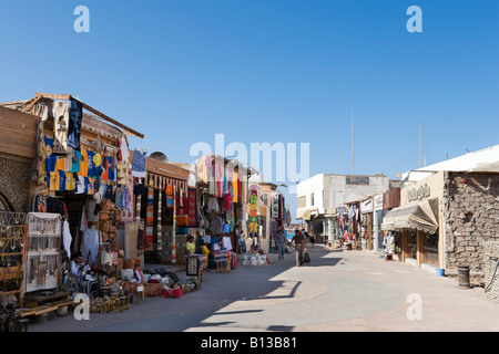 Negozi nel quartiere Mashraba di Asilah, Dahab, Golfo di Aqaba, Red Sea Coast ,South Sinai, Egitto Foto Stock