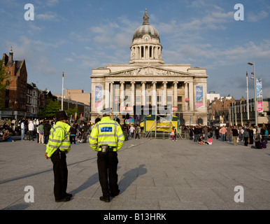 Piazza vittoriana Nottingham REGNO UNITO EUROPA Foto Stock