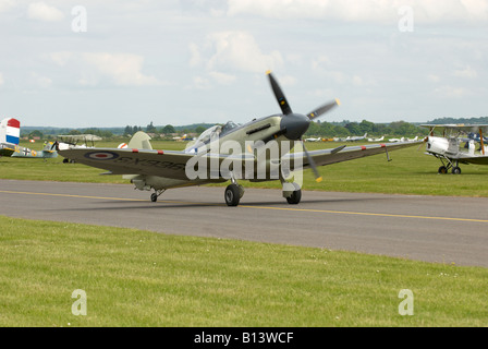 Il Supermarine Seafire molla di Duxford Air Show 2008 Foto Stock