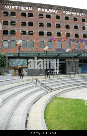 Città di Manchester, Inghilterra. Great Northern Square è ora un punto di vendita al dettaglio e un complesso di svaghi vicino a Manchester Deansgate. Foto Stock