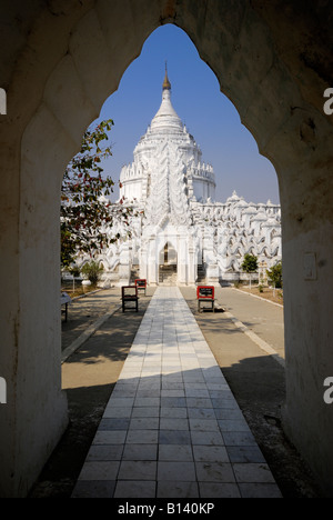 Pagoda HSINBYUME, Mingun Mandalay MYANMAR Birmania Birmania, Asia Foto Stock