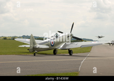 Il Supermarine Seafire molla di Duxford Air Show 2008 Foto Stock