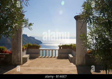 Villa Rufolo a Ravello, Campania, Italia Foto Stock