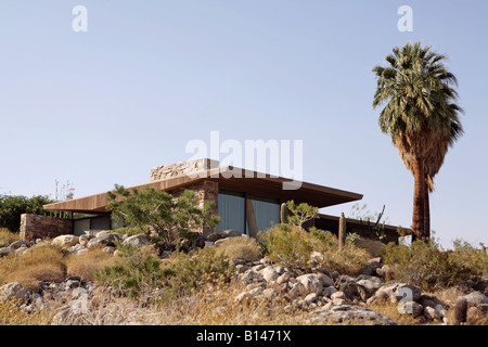 Edris House, Palm Springs, architetto Emerson Stewart Williams. Foto Stock