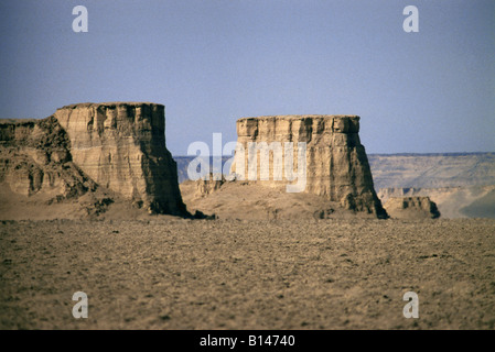 Geografia / viaggi, Iran, paesaggi, Dasht-e deserto Lut, sedimento in deperession, Additional-Rights-Clearance-Info-Not-Available Foto Stock