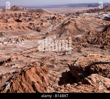 Valle del morto vicino a San Pedro de Atacama nel deserto di Atacama nel Cile settentrionale Foto Stock