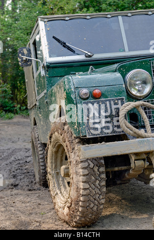 Land Rover Serie 1 86pollice al ALRC National 2008. Foto Stock