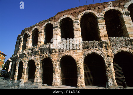 Italia, Veneto, Verona, Arena, anfiteatro romano Foto Stock