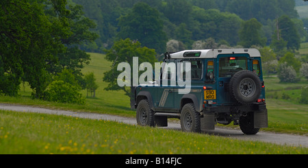 Land Rover Defender 90 300tdi la nazionale ALRC 2008. Foto Stock