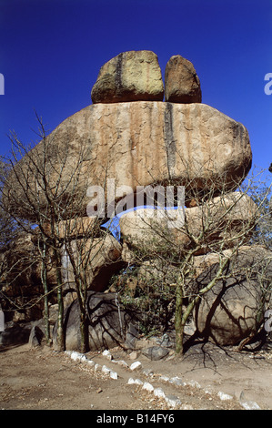 Geografia / viaggi, Zimbabwe, paesaggi, Matobo National Park, paesaggio di granito, vicino a Bulawayo, Additional-Rights-Clearance-Info-Not-Available Foto Stock