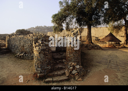 Geografia / viaggi, Zimbabwe, Grande Zimbabwe National Monument, ruderi, Additional-Rights-Clearance-Info-Not-Available Foto Stock