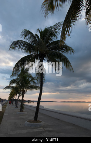 Lungomare di Cienfuegos, Punta Gorda Foto Stock