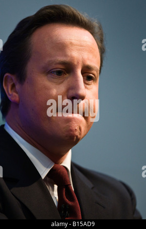 David Cameron MP leader del partito conservatore Foto Stock