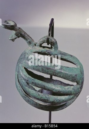 Belle arti, mondo antico, Lorestan, scultura, bell, bronzo, circa 1200 BC, Stadtmuseum, Monaco di Baviera, , artista del diritto d'autore non deve essere cancellata Foto Stock