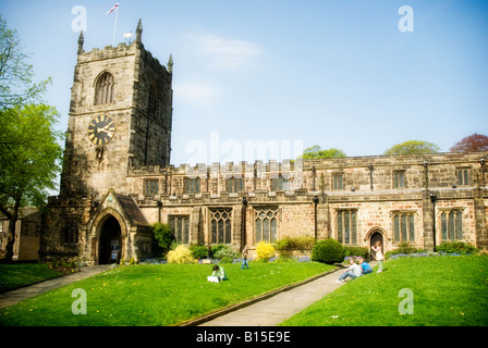 Chiesa della Santa Trinità Skipton North Yorkshire Foto Stock