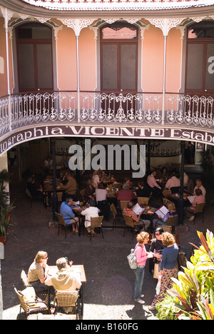 Dh Patio Funchal Madeira Museo della Fotografia Vicentes turistico e ristorante Foto Stock