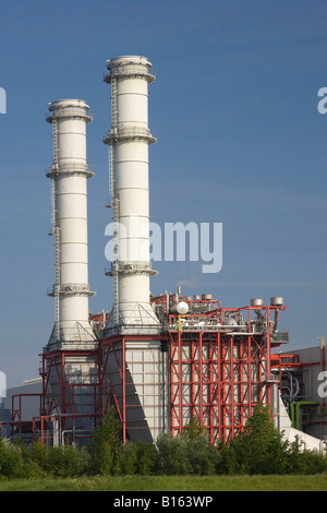 Sutton Bridge power station con turbina a gas a ciclo combinato che è uno dei più efficienti in Europa Foto Stock