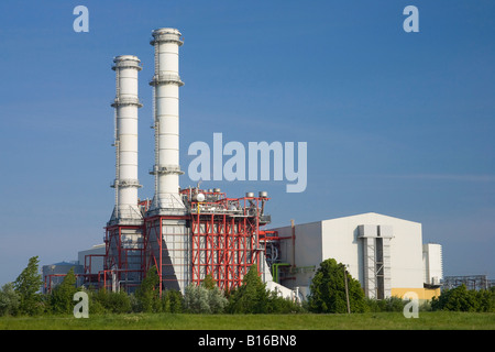 Sutton Bridge power station con turbina a gas a ciclo combinato che è uno dei più efficienti in Europa Foto Stock