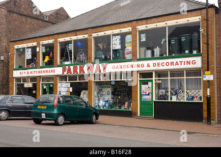 Hardware tradizionale negozio in Long Sutton, Lincolnshire, Regno Unito Foto Stock