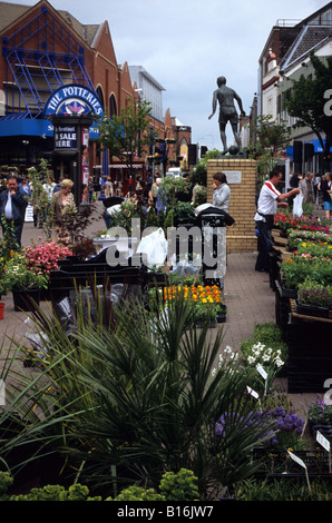 Hanley centro di Stoke-on-Trent Foto Stock