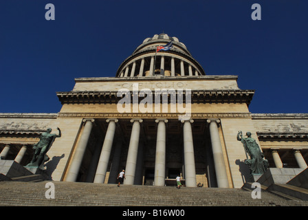 Capitolo edificio in Havana Cuba Foto Stock