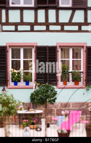 Casa di La Petite France Strasburgo Francia, giugno 2008 Foto Stock