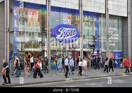 London West End Oxford Street area dello shopping Foto Stock