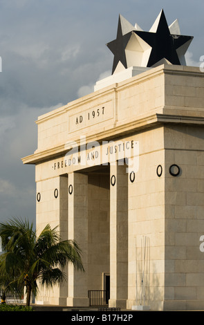 Indipendenza arco su piazza Indipendenza ad Accra in Ghana Foto Stock