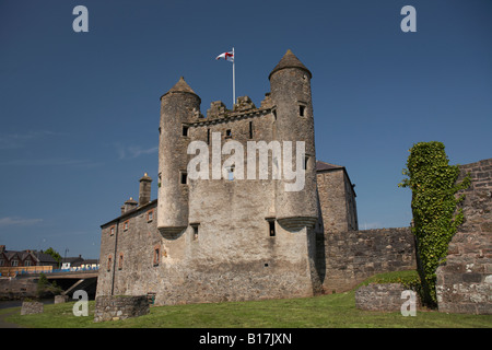 fortificazioni di enniskillen castello enniskillen contea fermanagh irlanda del nord regno unito Foto Stock