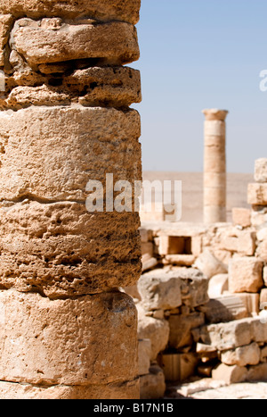 Città di avdat (oboda) nabatean città fondata III sec. a.c. Foto Stock