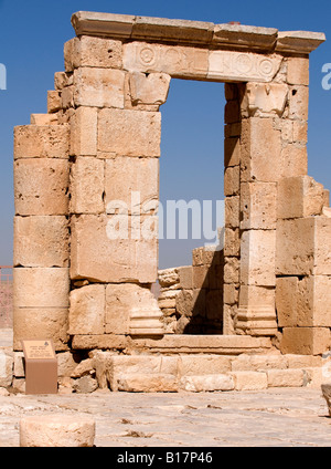 Città di avdat (oboda) nabatean città fondata III sec. a.c. Foto Stock