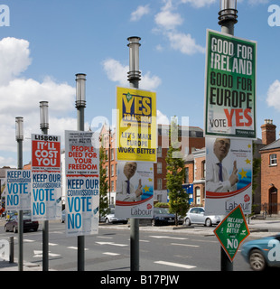 [Trattato UE] poster Irlanda Foto Stock