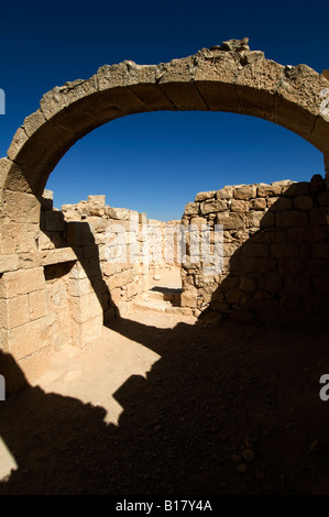 Città di avdat (oboda) nabatean città fondata III sec. a.c. Foto Stock