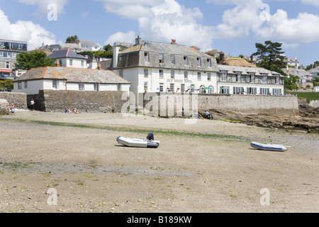 Idle Rocks Hotel, St Mawes, Cornwall, Inghilterra. Foto Stock