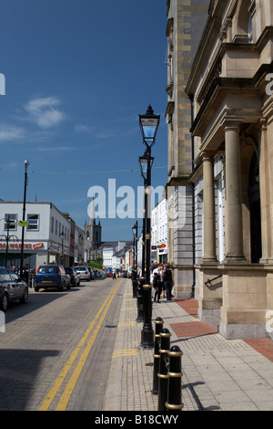 Enniskillen town hall su high street enniskillen County Fermanagh Foto Stock