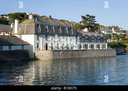 Idle Rocks Hotel, St Mawes, Cornwall, Inghilterra. Foto Stock